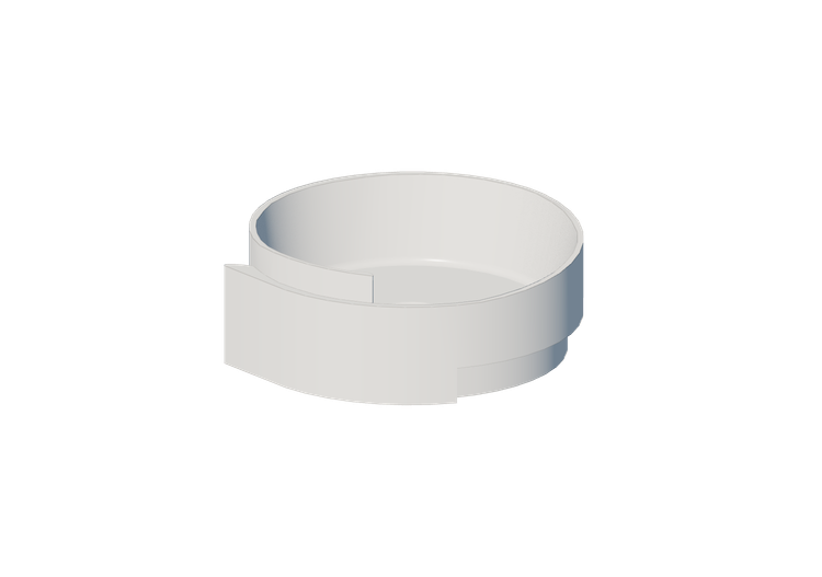 Lavabi 3D - Lavabo - Flaminia - RL44S - Roll - Flaminia Lavabi 3D - Lavabo - Flaminia - RL44S - Roll - Flaminia