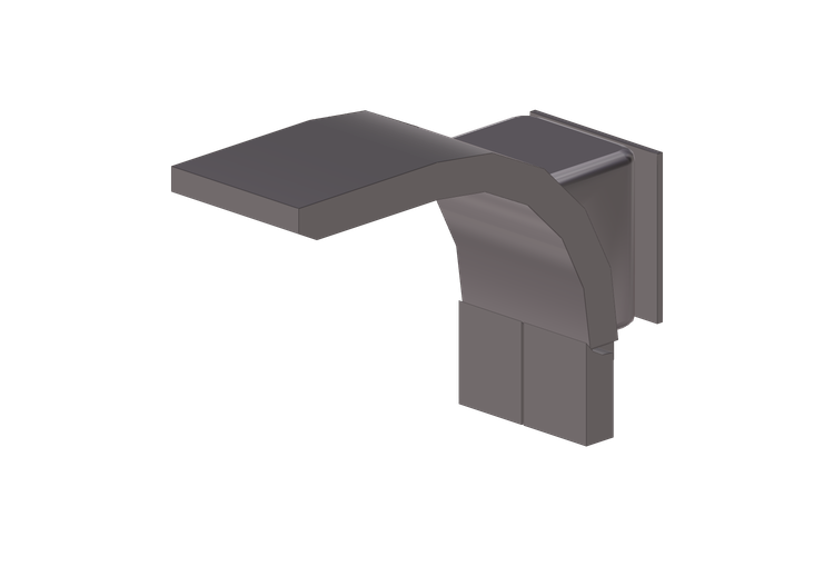 Robinets 3D - Mitigeur double commande mural pour lavabo -... Robinets 3D - Mitigeur double commande mural pour lavabo -...