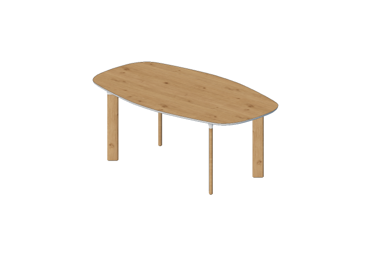 Tables 3D - Table rectangulaire - Fritz Hansen - Analog -... Tables 3D - Table rectangulaire - Fritz Hansen - Analog -...