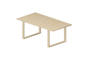 Tables 3D - Table rectangulaire - Fritz Hansen - Essay - CM12