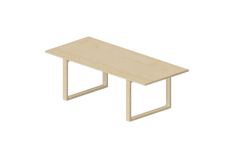 3D Tisch - Tisch rechteckig - Fritz Hansen - Essay - CM21 -... 3D Tisch - Tisch rechteckig - Fritz Hansen - Essay - CM21 -...