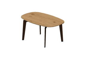 Tavoli 3D - Tavolo rettangolare - Fritz Hansen - Join - FH21