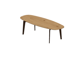 Mesas 3D - Mesa rectangular - Fritz Hansen - Join - FH61