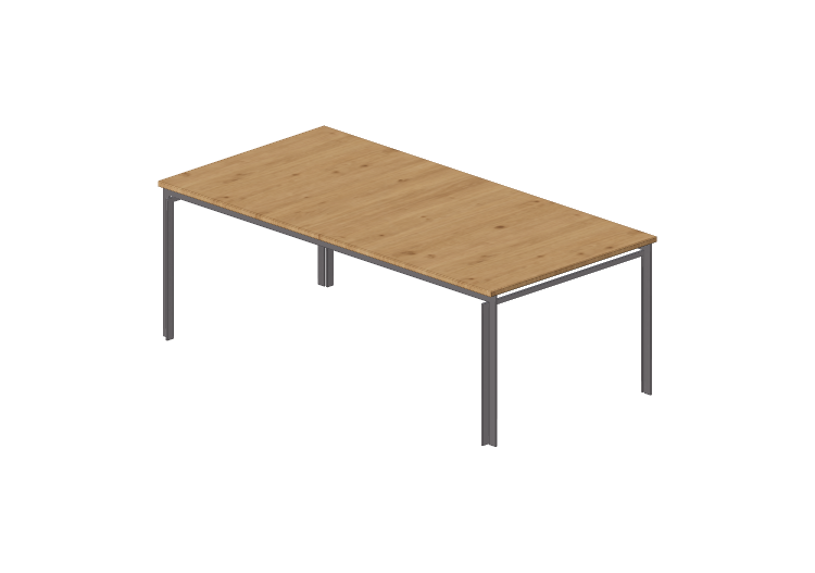 3D Tisch - Tisch rechteckig - Fritz Hansen - PK51 - Fritz... 3D Tisch - Tisch rechteckig - Fritz Hansen - PK51 - Fritz...