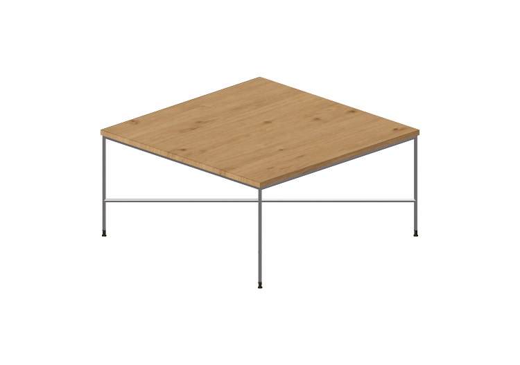 3D Tables - Square table - Fritz Hansen - Planner - MC320 -... 3D Tables - Square table - Fritz Hansen - Planner - MC320 -...