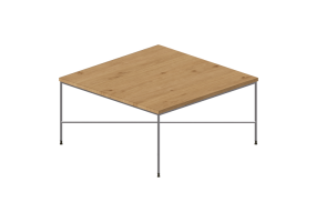 Tables 3D - Table carr&eacute;e - Fritz Hansen - Planner - MC320