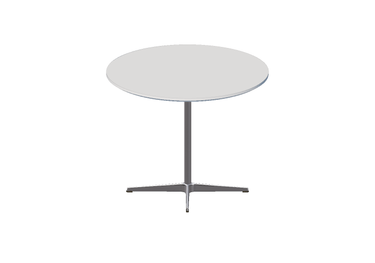 3D Tables - Round Table - Fritz Hansen - Series -A623 -... 3D Tables - Round Table - Fritz Hansen - Series -A623 -...