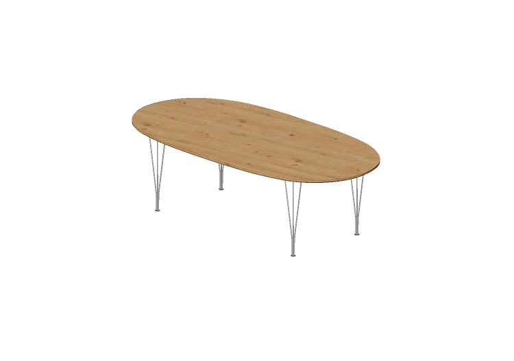 3D Tables - Rectangular Table - Fritz Hansen - Series -... 3D Tables - Rectangular Table - Fritz Hansen - Series -...