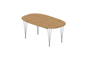 Mesas 3D - Mesa retangular - Fritz Hansen - S&eacute;ries - B620