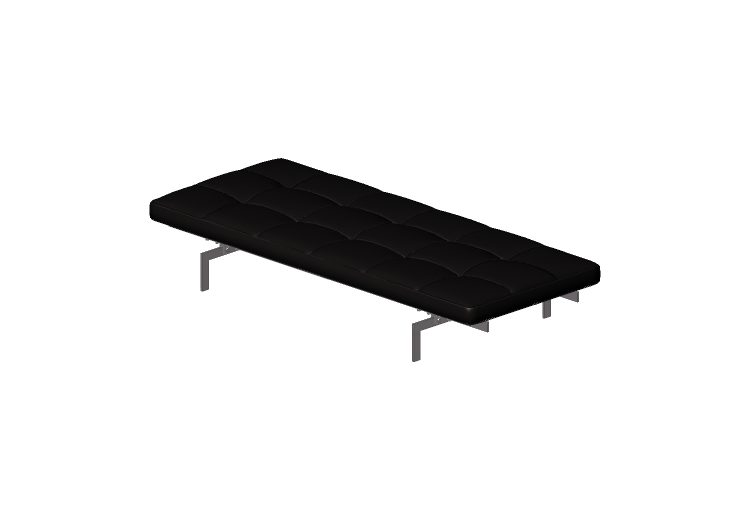 Divans 3D - Canapé trois places - Fritz Hansen - PK80 -... Divans 3D - Canapé trois places - Fritz Hansen - PK80 -...