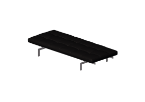 Chairs and Sofas 3D - Three seater sofa - Fritz Hansen - PK80