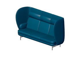 3D Sessel und Sofas - Soffsofa - Fritz Hansen - Plenum - JH1003