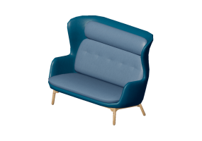 Divans 3D - Canap&eacute; en tissu - Fritz Hansen - Ro - JH120DSN