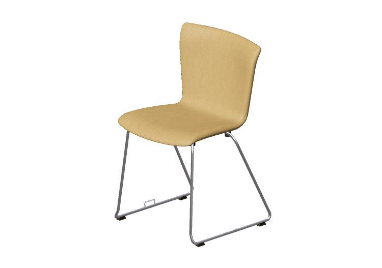 3D Stühle - Stuhl mit gepolstertem Sitz-Teil - Fritz Hansen... 3D Stühle - Stuhl mit gepolstertem Sitz-Teil - Fritz Hansen...