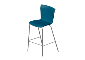 3D St&uuml;hle - Hocker mit gepolstertem Sitz-Teil - Fritz Hansen - Vico Duo - VM118