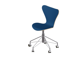 Sillas 3D - Silla con asiento tapizado - Fritz Hansen - Serie 7 - 3117