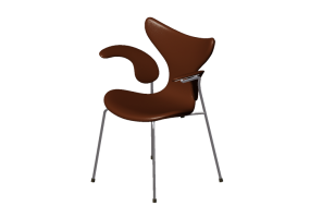 3D Chairs - Chair with upholstered seat - Fritz Hansen - Lily - 3208