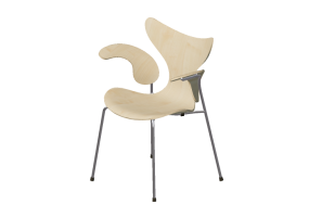 3D St&uuml;hle - Stuhl mit Sitz-Teil aus Holz - Fritz Hansen - Lily - 3208
