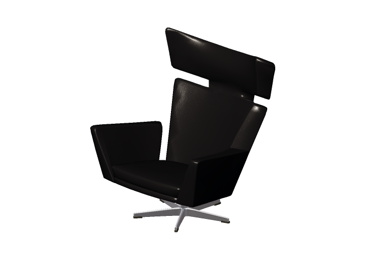 Fauteuil 3D - Fauteuil tournant - Fritz Hansen - Sent -... Fauteuil 3D - Fauteuil tournant - Fritz Hansen - Sent -...