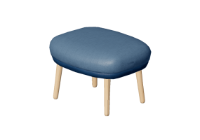 3D Arm Chairs - Fabric stool - Fritz Hansen - Fri - JH12