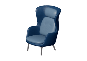 3D Arm Chairs - Armchair with fabric seat - Fritz Hansen - Ro - JH1