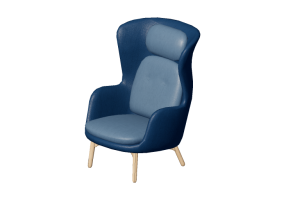 Fauteuil 3D - Fauteuil avec assise en tissu - Fritz Hansen - Ro - JH2