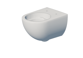 3D Vases - Wall mounted toilet vase - Geberit - Geberit Acanto - 500.600.01.8
