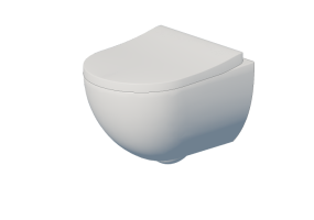 3D-WC - Toilette hängend - Geberit - Geberit Acanto - 500.606.01.2