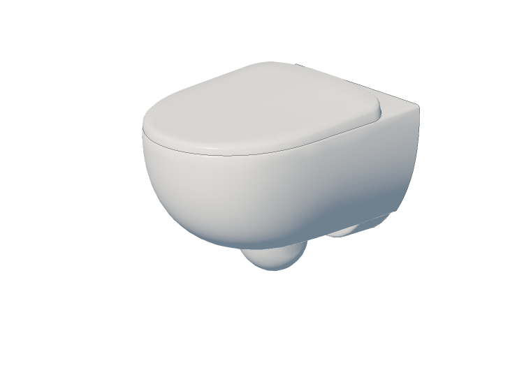 3D-WC - Toilette hängend - Geberit - Geberit Selnova -... 3D-WC - Toilette hängend - Geberit - Geberit Selnova -...