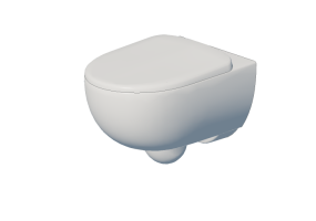 Vasi 3D - Vaso sospeso - Geberit - Geberit Selnova - 501.991.00.1