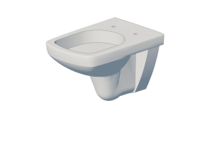 Inodoros 3D - Inodoro suspendido - Geberit - Geberit Selnova Square - 500.270.01.1