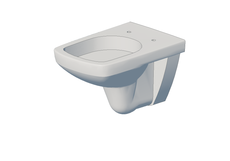 Vase 3D - Wc suspendu - Geberit - Geberit Selnova Square -... Vase 3D - Wc suspendu - Geberit - Geberit Selnova Square -...