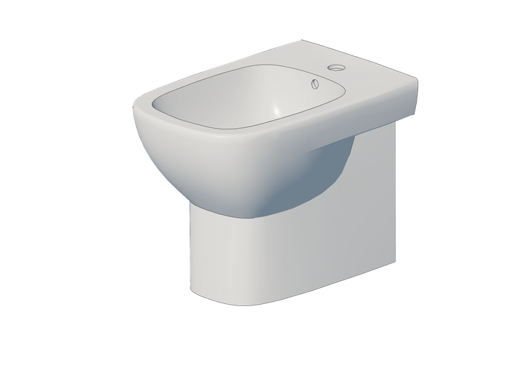 Bidet 3D - Bidet da pavimento - Geberit - Geberit Fantasia... Bidet 3D - Bidet da pavimento - Geberit - Geberit Fantasia...