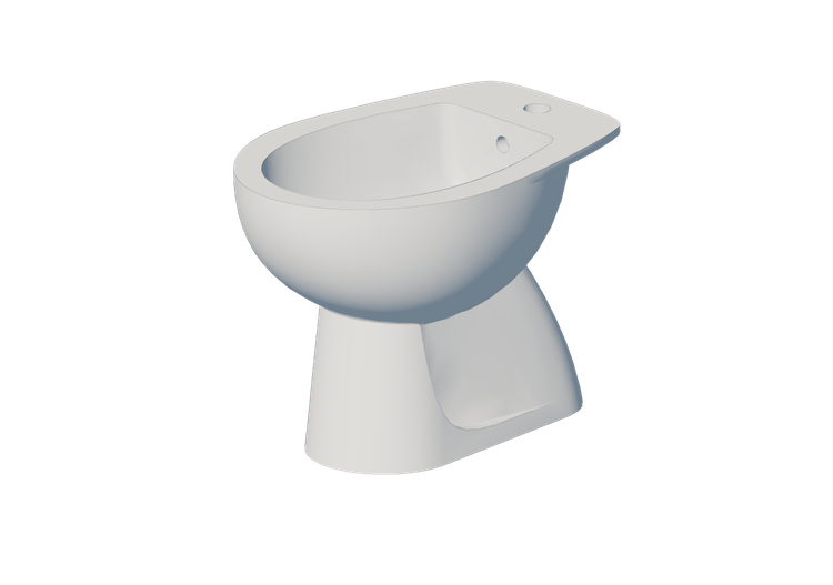 3D Bidet - Floor mounted Bidet - Geberit - Geberit Colibrì... 3D Bidet - Floor mounted Bidet - Geberit - Geberit Colibrì...