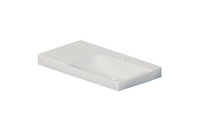 Lavabos 3D - Lavabo en c&eacute;ramique - Geberit - Geberit Xeno&sup2; - 500.535.01.1