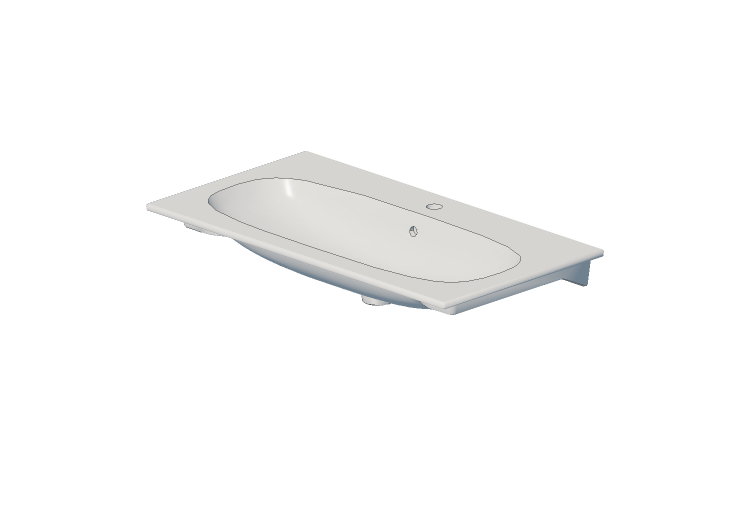 Lavabi 3D - Lavabo in ceramica - Geberit - Geberit Acanto -... Lavabi 3D - Lavabo in ceramica - Geberit - Geberit Acanto -...