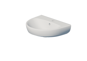 Lavabos 3D - Lavabo en c&eacute;ramique - Geberit - Geberit Selnova - 500.315.01.7