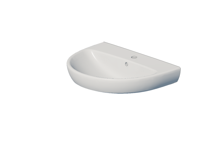Lavabos 3D - Lavabo de cerámica - Geberit - Geberit Selnova... Lavabos 3D - Lavabo de cerámica - Geberit - Geberit Selnova...