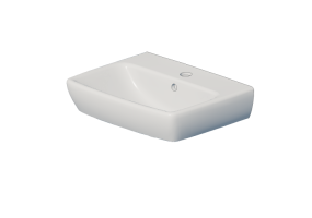 Lavabi 3D - Lavabo in ceramica - Geberit - Geberit Selnova Square - 500.322.01.1