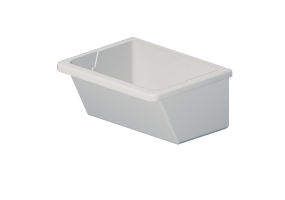 3D Waschbecken - Waschtrog aus Keramik - Geberit - Geberit Publica - 500.909.00.1