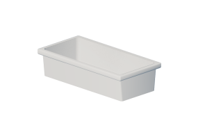 3D Sinks - Ceramic washbasin - Geberit - Geberit Publica - 500.899.00.1