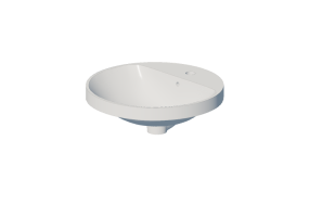 Lavabos 3D - Lavabo en c&eacute;ramique - Geberit - Geberit VariForm - 500.704.01.2
