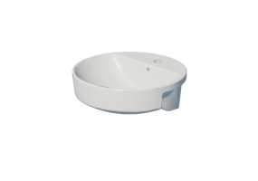 Pias 3D - Cuba de cer&acirc;mica - Geberit - Geberit VariForm - 500.782.01.2