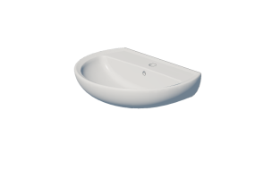 3D Sinks - Ceramic Washbasin - Geberit - Geberit Colibr&igrave; - 500.887.00.1