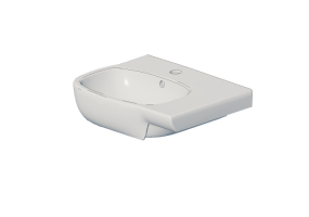 Lavabos 3D - Lavabo en c&eacute;ramique - Geberit - Geberit Fantasia - 500.880.00.1