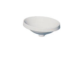 3D Sinks - Ceramic Washbasin - Geberit - Geberit VariForm - 500.708.01.2