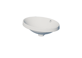 Lavabos 3D - Lavabo en c&eacute;ramique - Geberit - Geberit VariForm - 500.716.01.2