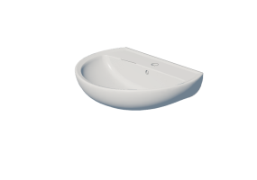 3D Sinks - Ceramic Washbasin - Geberit - Geberit Colibr&igrave; - 500.900.00.1