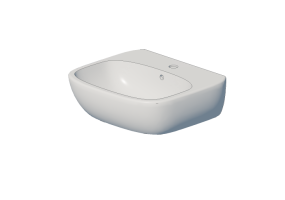 3D Sinks - Ceramic Washbasin - Geberit - Geberit Fantasia - 500.893.00.1