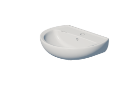 3D Waschbecken - Waschbecken aus Keramik - Geberit - Geberit Colibr&igrave; - 500.871.00.1